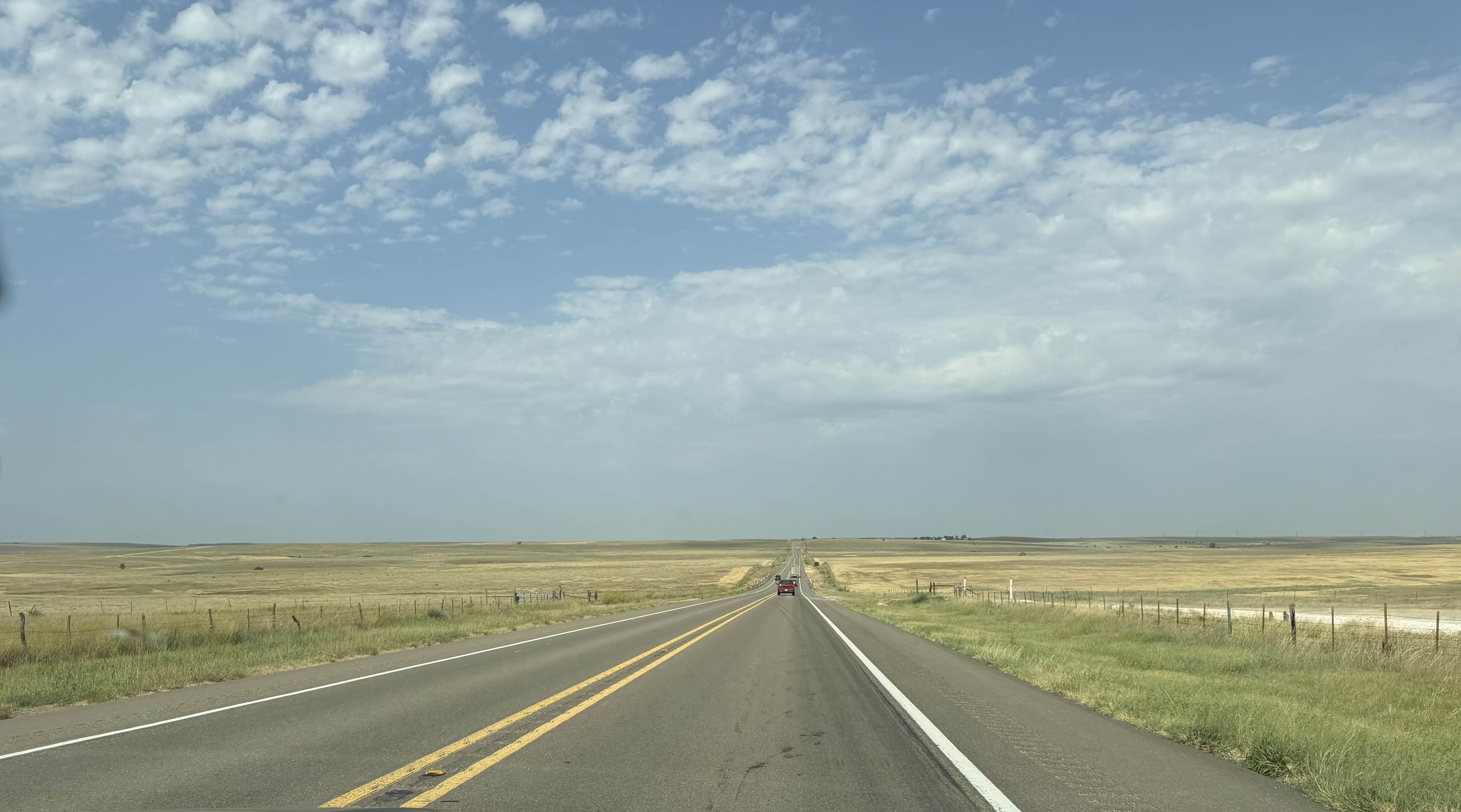 The Texas Panhandle on the drive to New Mexico